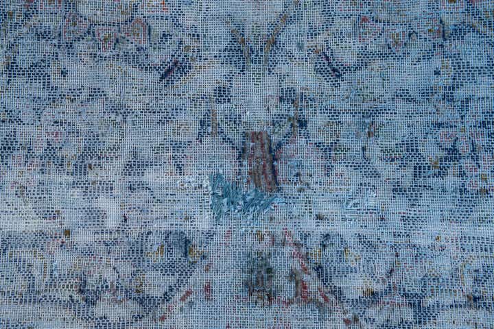 9' 7 x 12' 10 Hand Knotted Ultra Vintage Persian Wool Rug