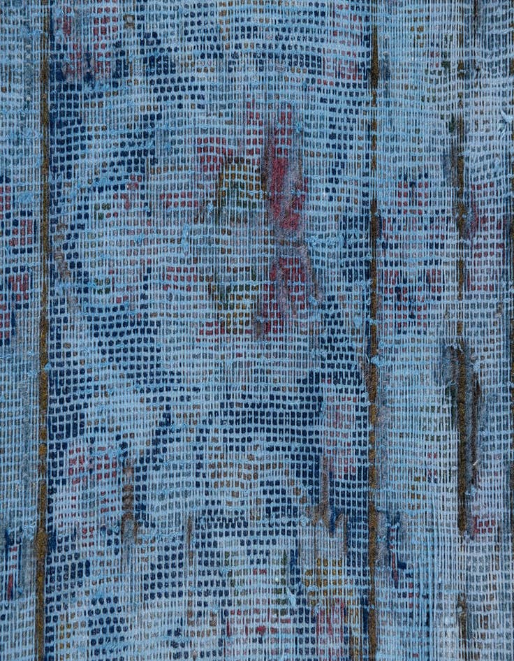 Detail image of 9' 7 x 12' 10  Hand Knotted Ultra Vintage Persian Wool Rug