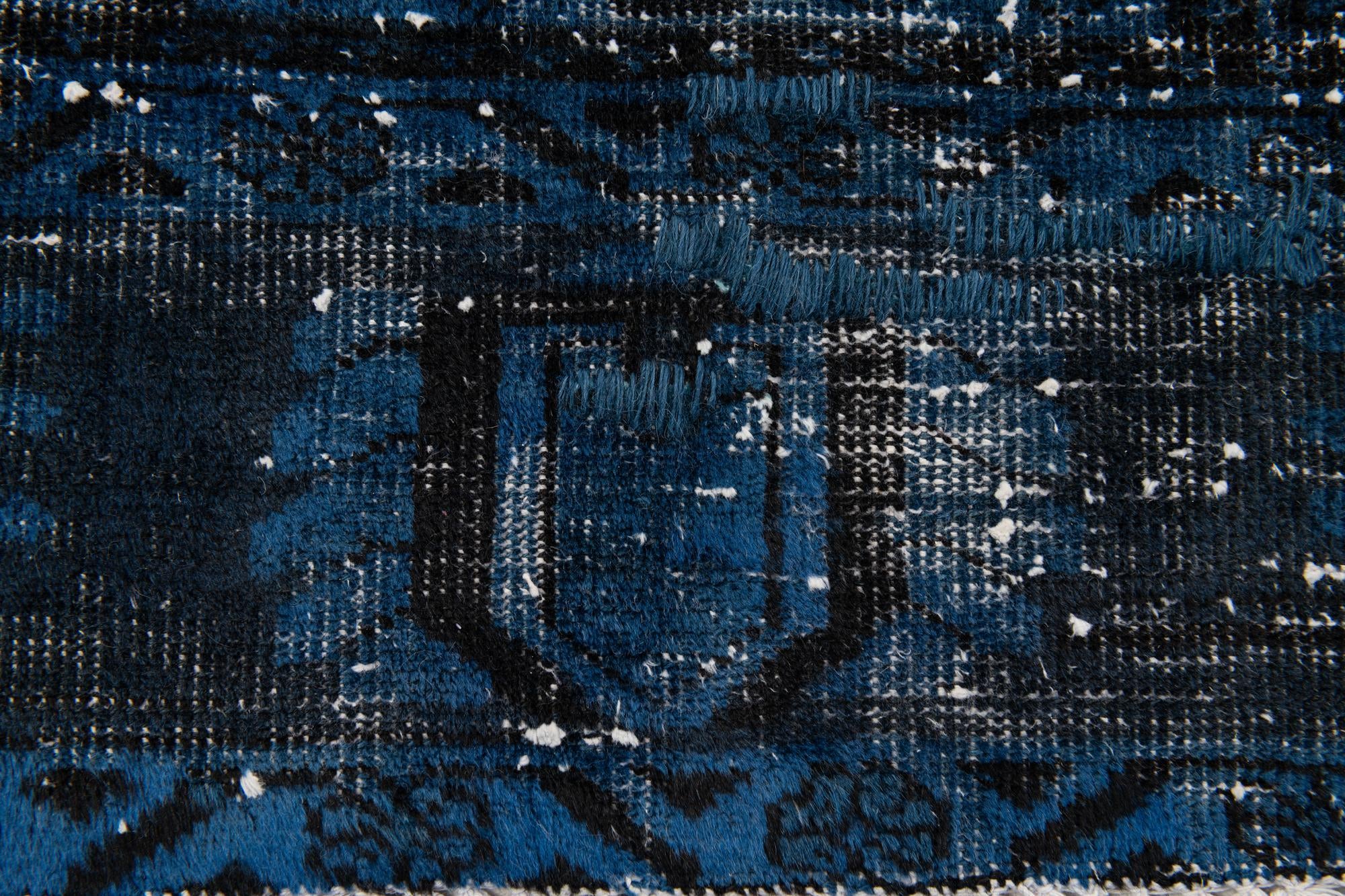 5' 7 x 10' 1 Hand Knotted Ultra Vintage Persian Wool Rug