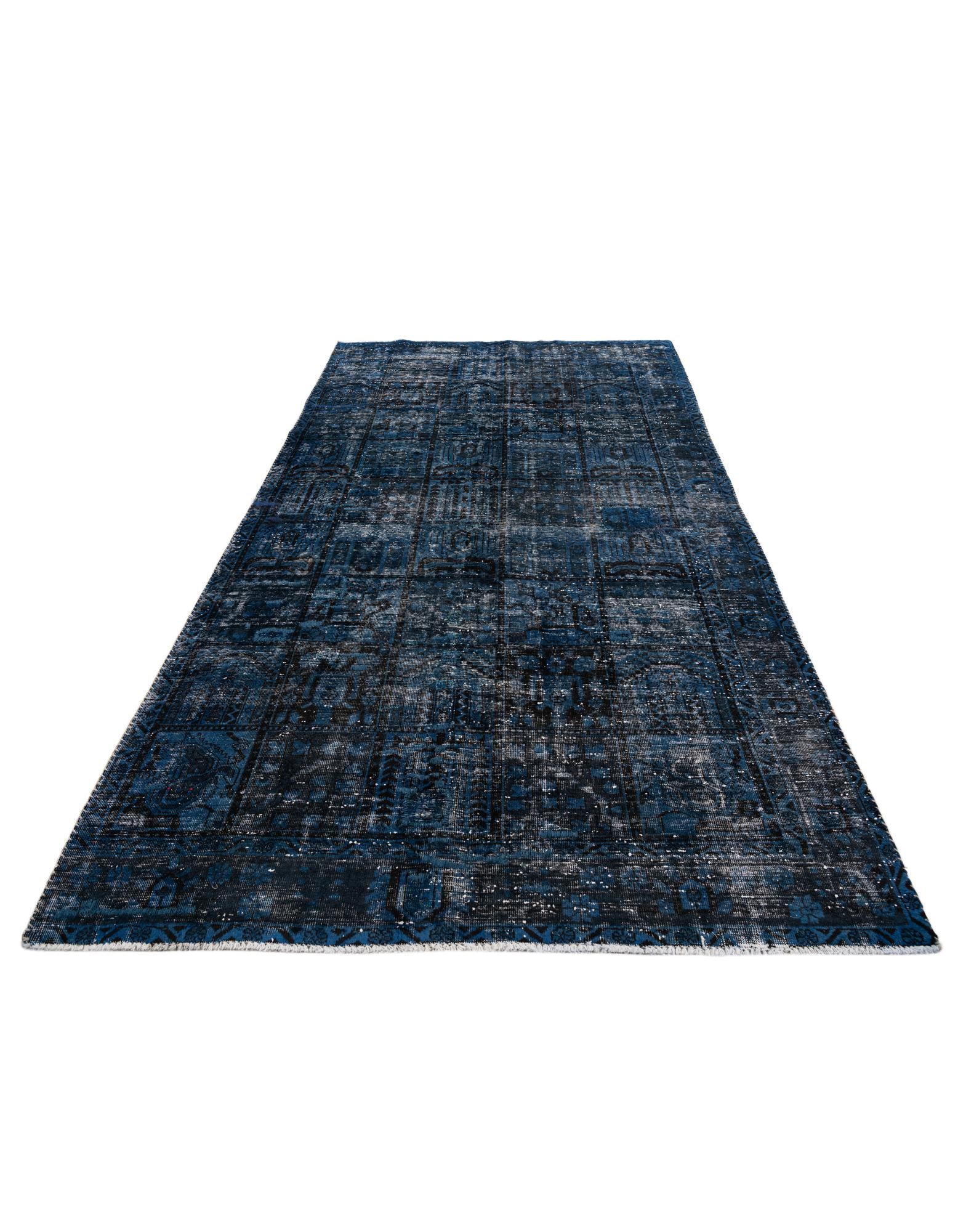 5' 7 x 10' 1 Hand Knotted Ultra Vintage Persian Wool Rug