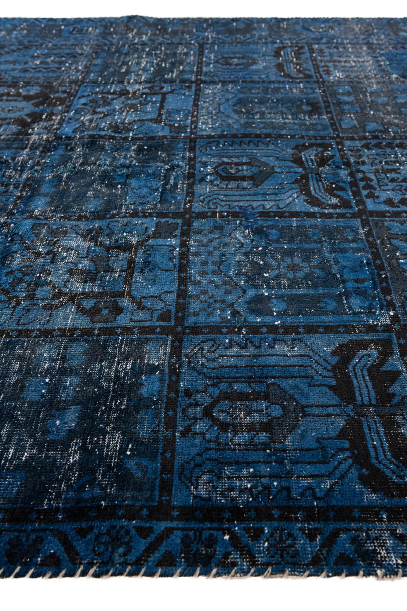 5' 7 x 10' 1 Hand Knotted Ultra Vintage Persian Wool Rug