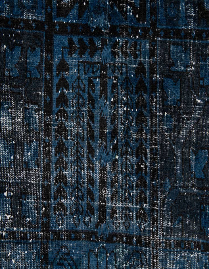 Detail image of 5' 7 x 10' 1  Hand Knotted Ultra Vintage Persian Wool Rug