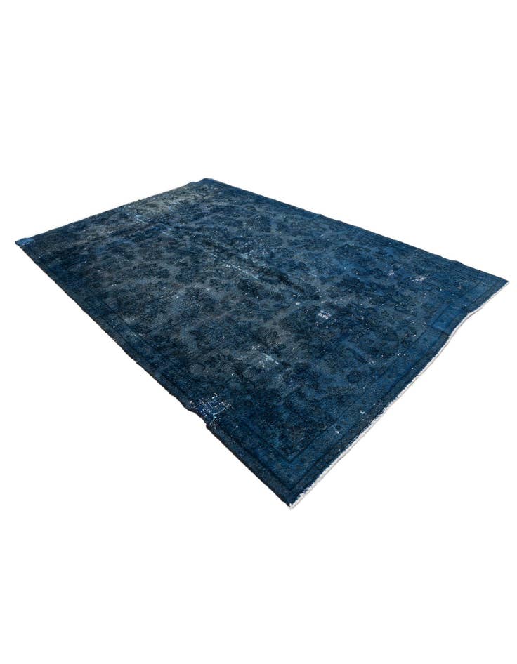 Detail image of 5' 7 x 8' 2 Hand Knotted Ultra Vintage Persian Wool Rug