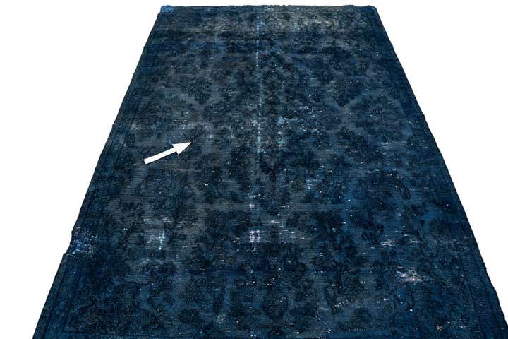 5' 7 x 8' 2 Hand Knotted Ultra Vintage Persian Wool Rug