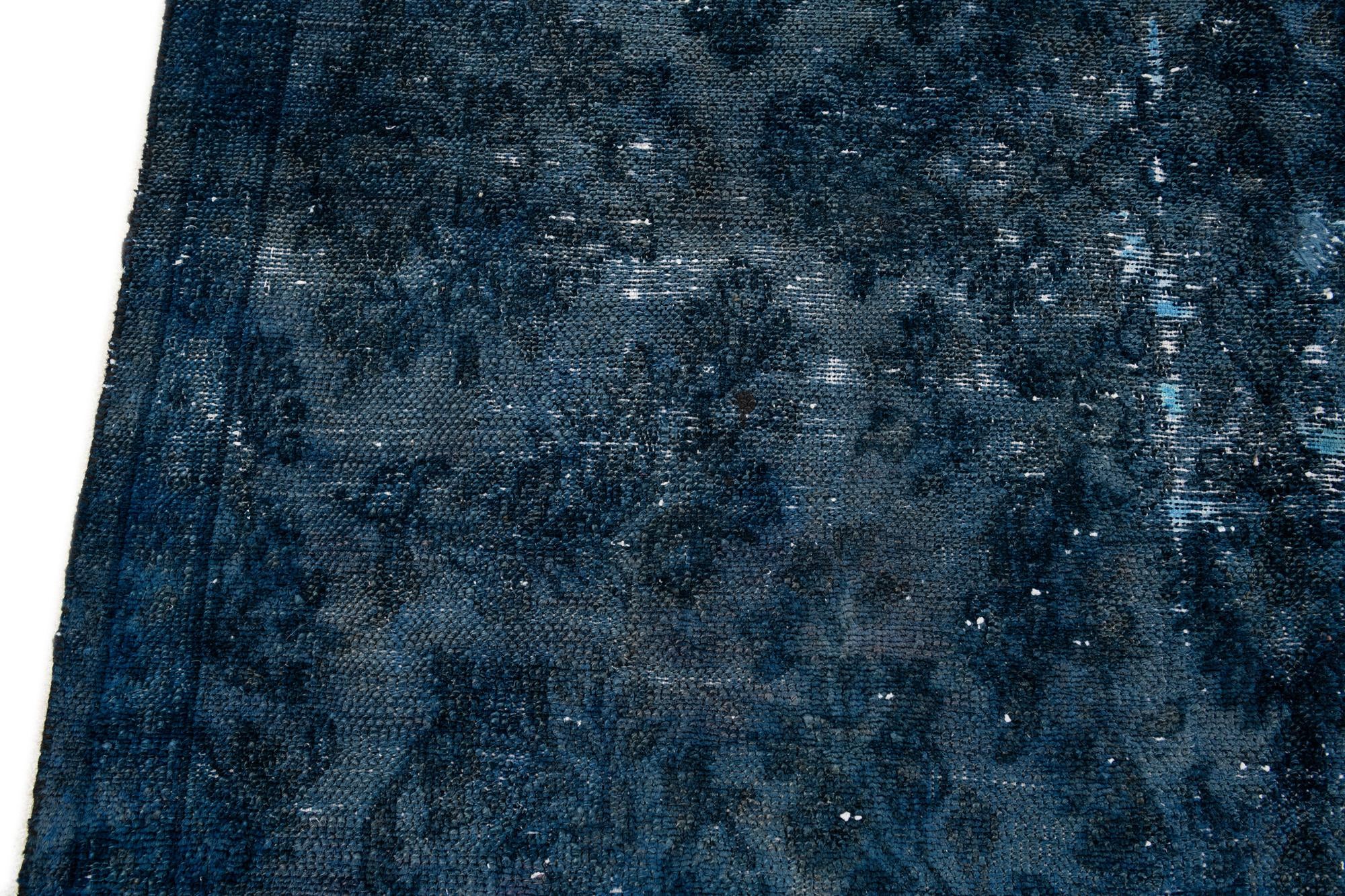 5' 7 x 8' 2 Hand Knotted Ultra Vintage Persian Wool Rug