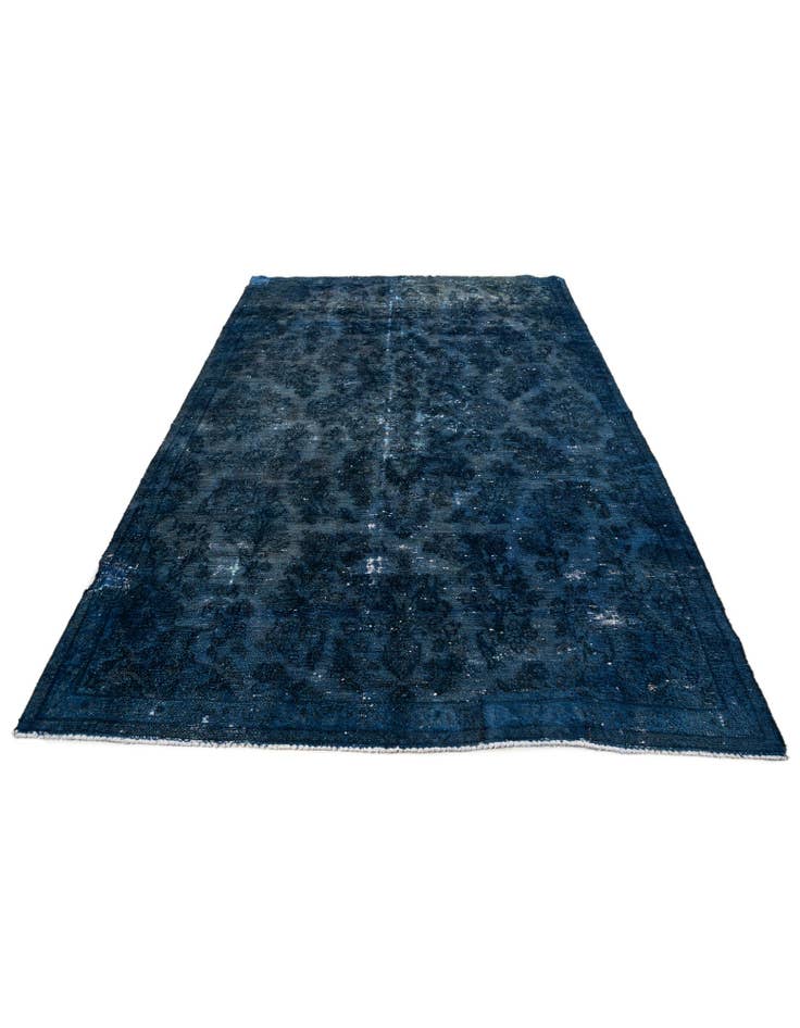 Detail image of 5' 7 x 8' 2 Hand Knotted Ultra Vintage Persian Wool Rug