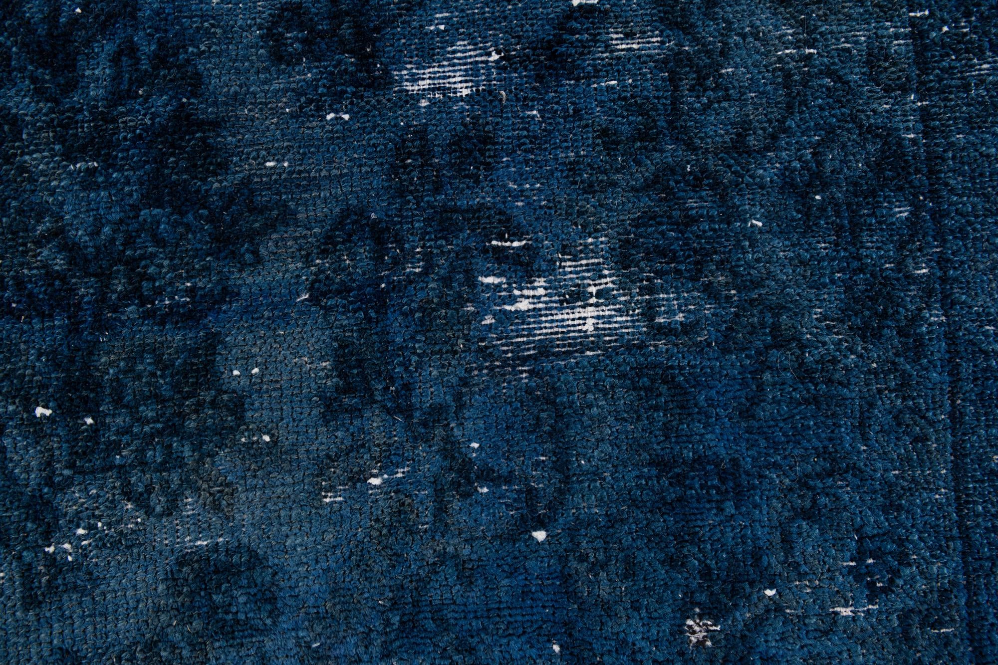 5' 7 x 8' 2 Hand Knotted Ultra Vintage Persian Wool Rug