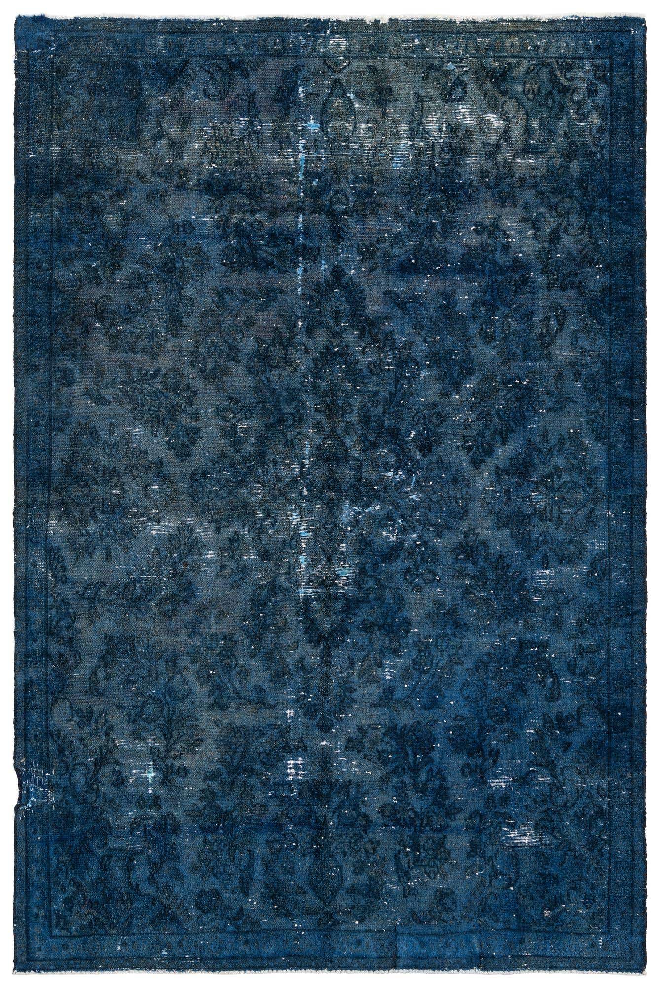 5' 7 x 8' 2 Hand Knotted Ultra Vintage Persian Wool Rug