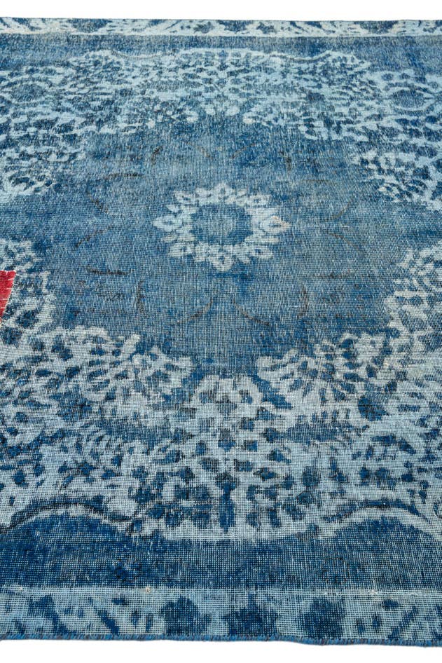 Detail image of 7' x 10' 9 Hand Knotted Ultra Vintage Persian Wool Rug