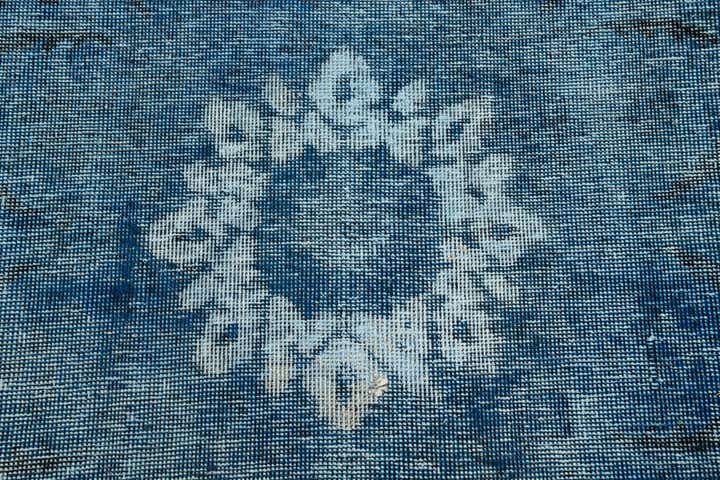 7' x 10' 9 Hand Knotted Ultra Vintage Persian Wool Rug