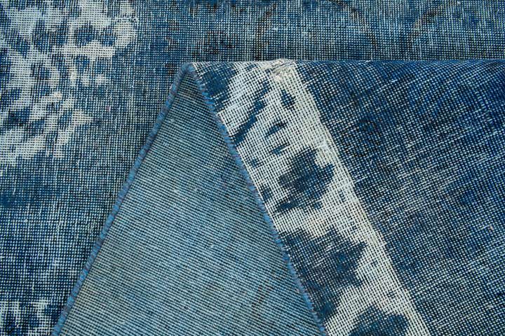 7' x 10' 9 Hand Knotted Ultra Vintage Persian Wool Rug
