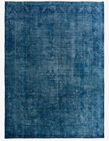 9' 7 x 12' 9 Hand Knotted Ultra Vintage Persian Wool Rug