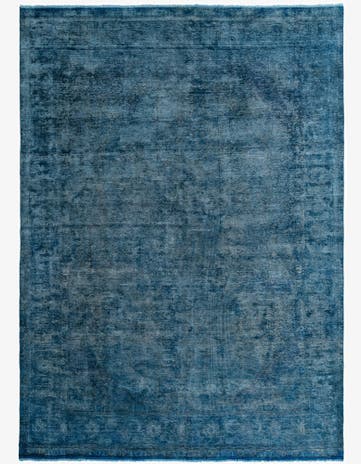 9' 2 x 12' 10 Hand Knotted Ultra Vintage Persian Wool Rug