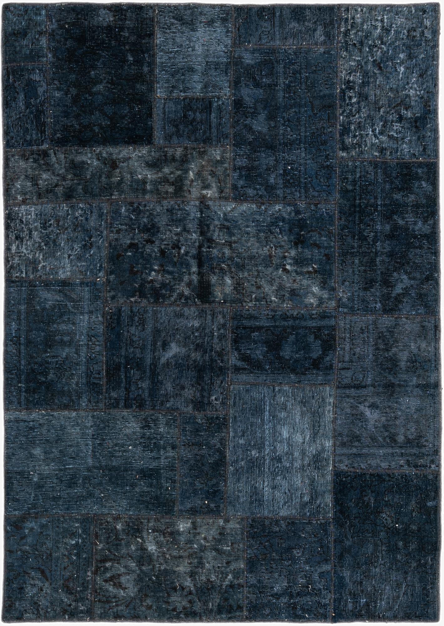 4' 9 x 6' 9  Hand Knotted Ultra Vintage Persian Wool Rug