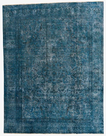 9' 6 x 12' 4 Hand Knotted Ultra Vintage Persian Wool Rug