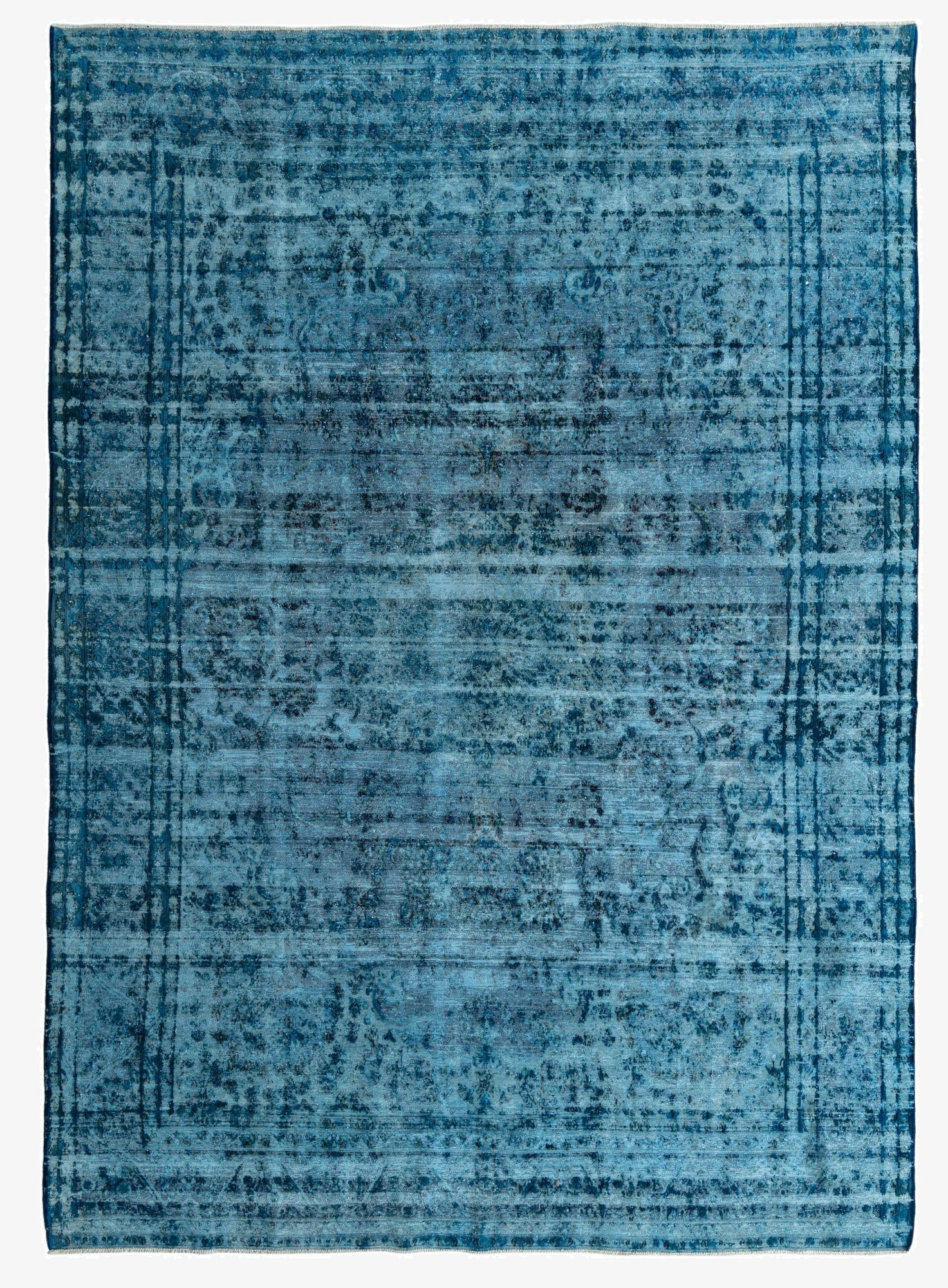 9' 5 x 13' 4  Hand Knotted Ultra Vintage Persian Wool Rug