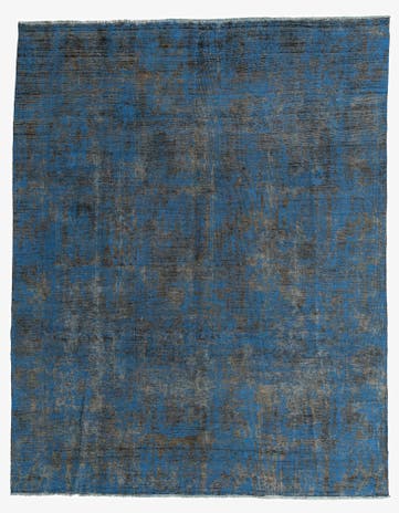 9' x 11' 6 Hand Knotted Ultra Vintage Persian Wool Rug