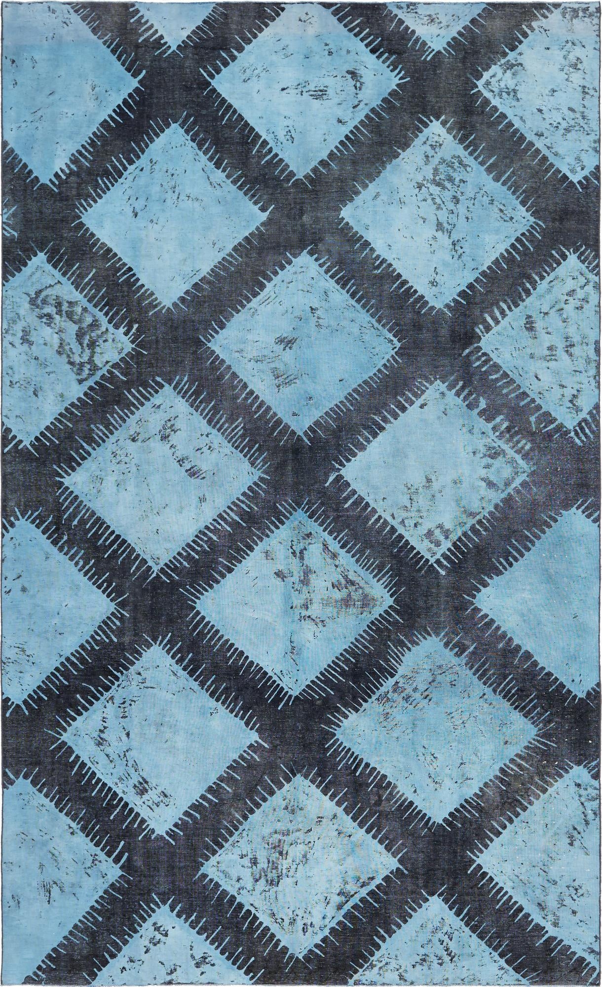 235cm x 297cm  Hand Knotted Ultra Vintage Persian Wool Rug