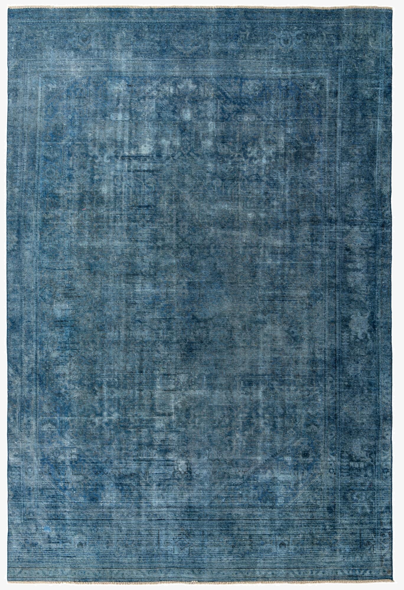 8' 7 x 12' 2  Hand Knotted Ultra Vintage Persian Wool Rug