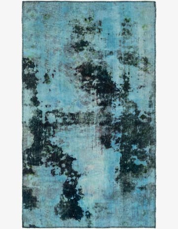 3' 8 x 6' 4 Hand Knotted Ultra Vintage Persian Wool Rug