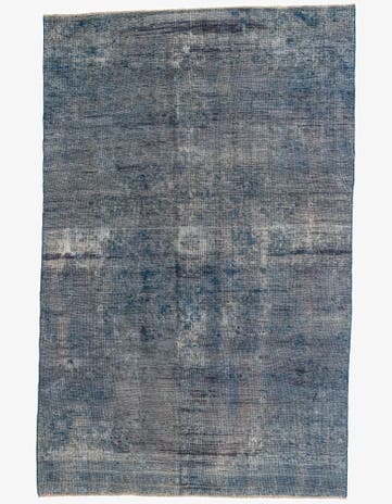 6' 6 x 10' 2 Hand Knotted Ultra Vintage Persian Wool Rug