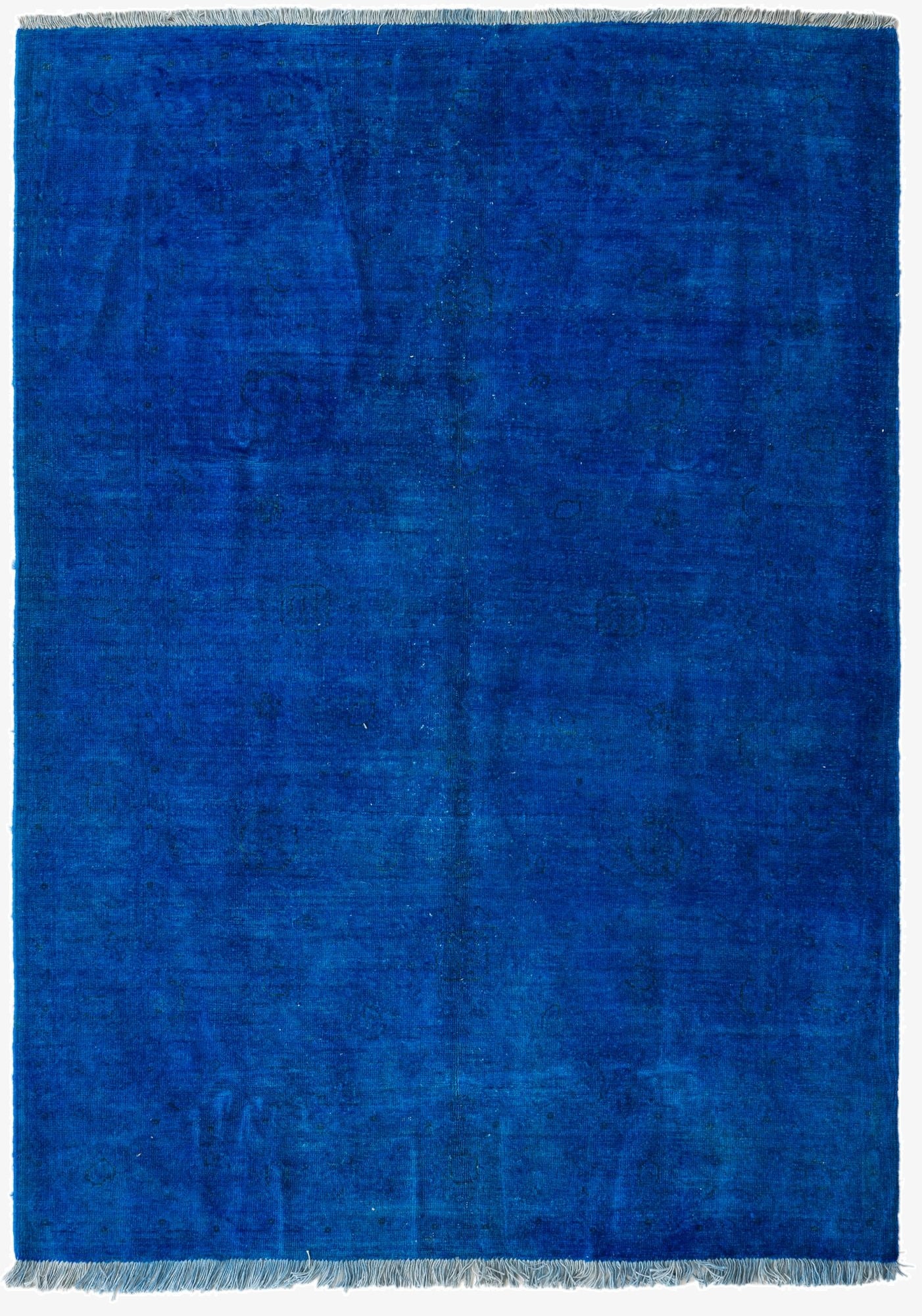 4' 1 x 5' 8  Hand Knotted Ultra Vintage Persian Wool Rug