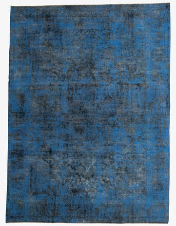 9' 3 x 12' 6 Hand Knotted Ultra Vintage Persian Wool Rug