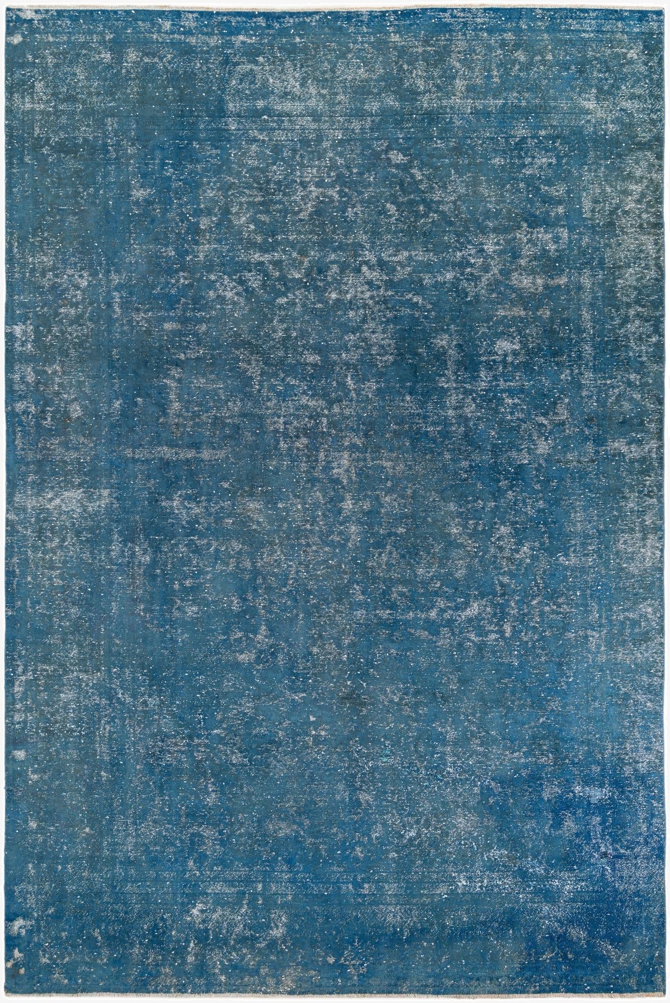 8' 8 x 13' 1  Hand Knotted Ultra Vintage Persian Wool Rug