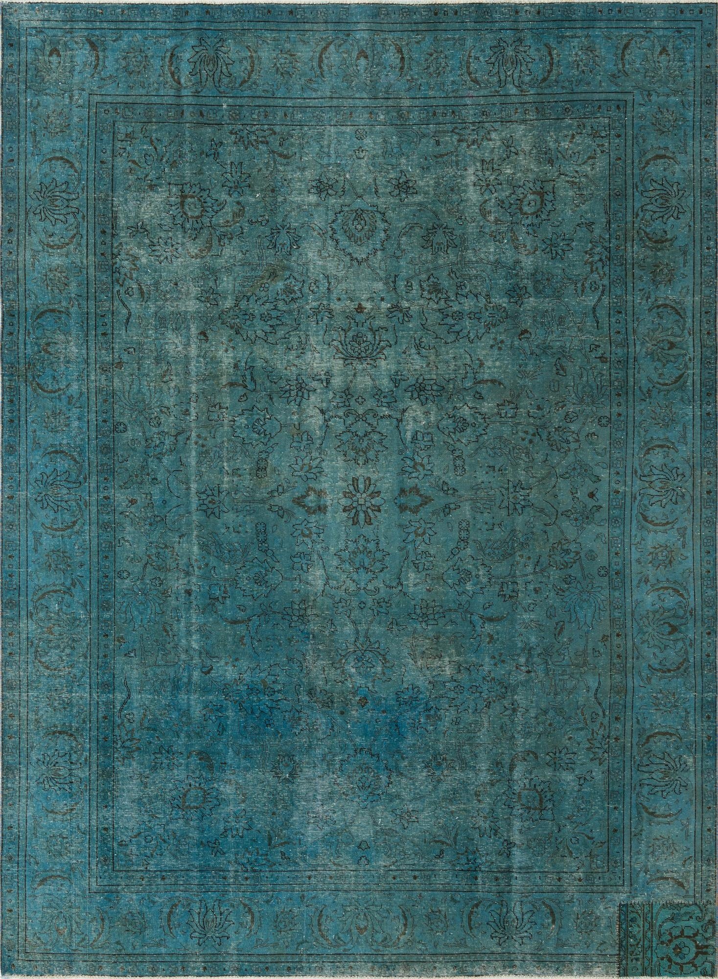 Primary image 8' x 11' 1  Hand Knotted Ultra Vintage Persian Wool Rug