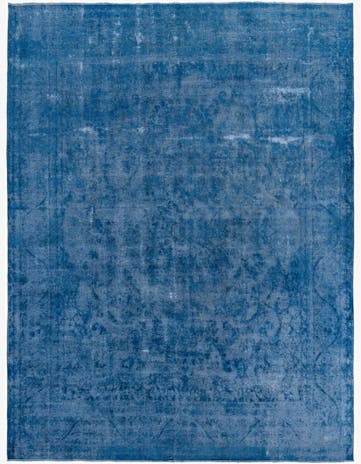 9' 9 x 12' 9 Hand Knotted Ultra Vintage Persian Wool Rug