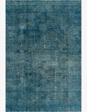 6' 8 x 9' 10 Hand Knotted Ultra Vintage Persian Wool Rug