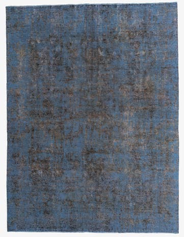 9' 4 x 12' 3 Hand Knotted Ultra Vintage Persian Wool Rug