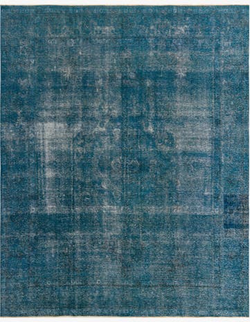 9' 6 x 12' 1 Hand Knotted Ultra Vintage Persian Wool Rug