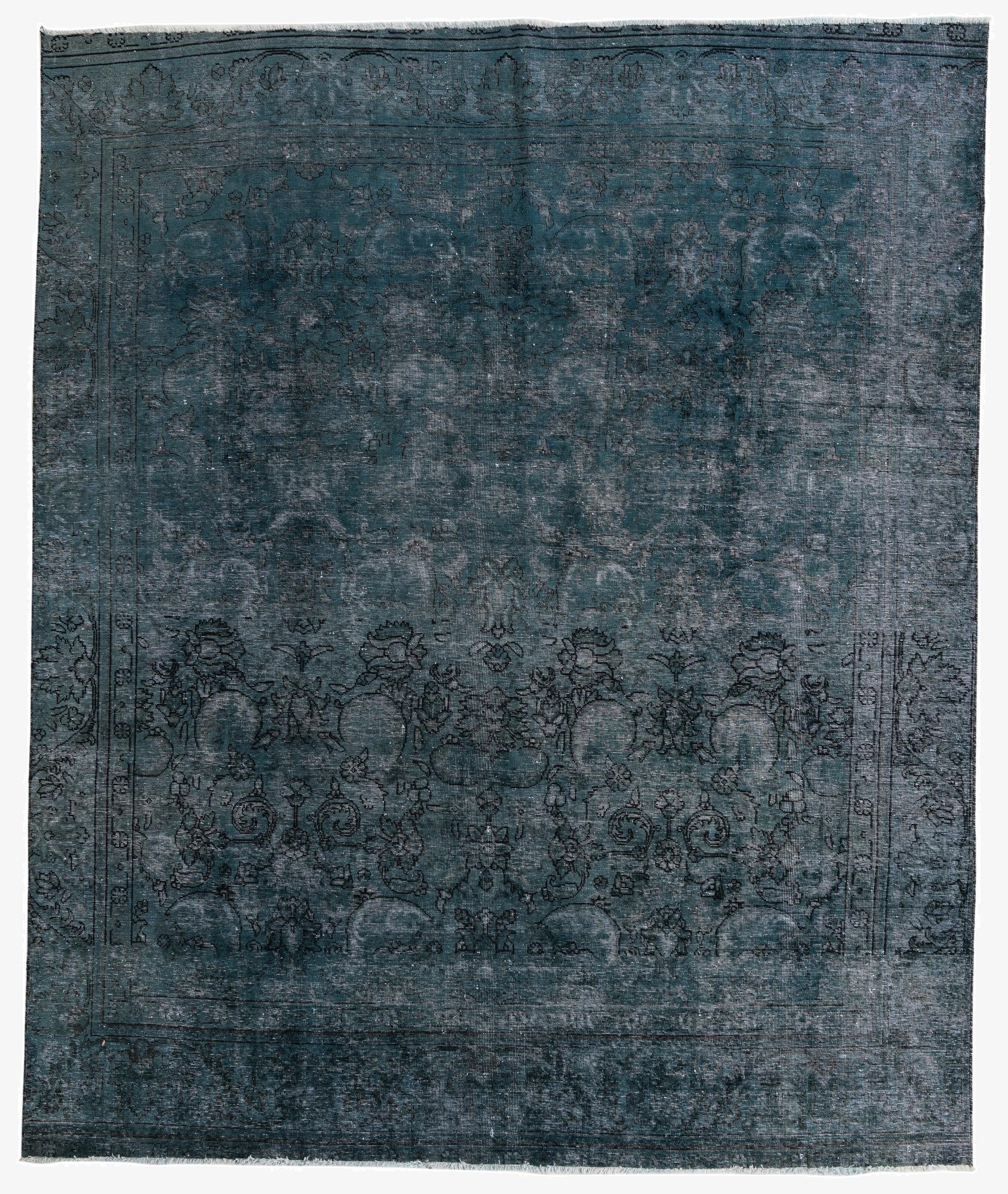 Primary image 9' x 10' 9  Hand Knotted Ultra Vintage Persian Wool Rug