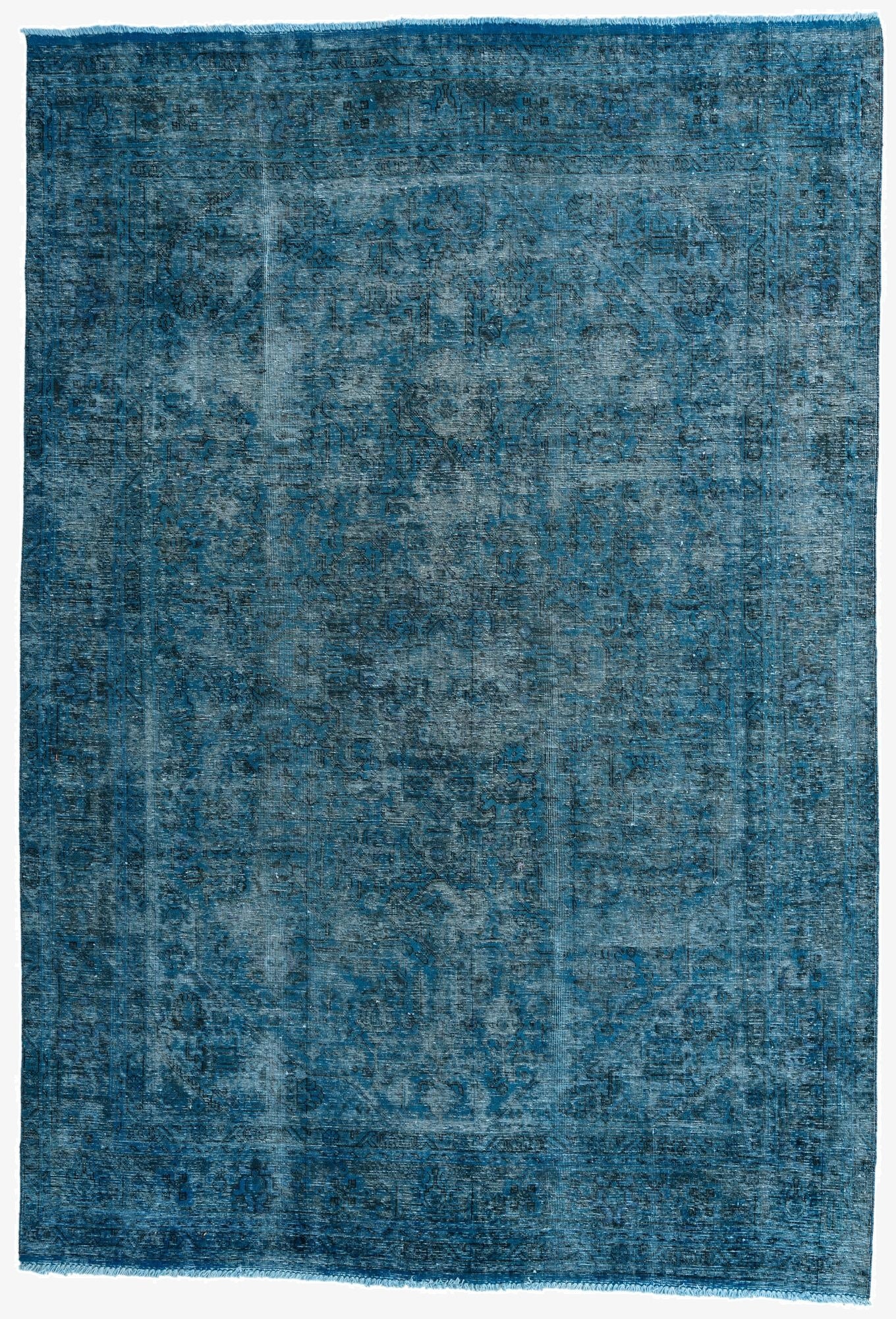 Primary image 7' 8 x 11' 3  Hand Knotted Ultra Vintage Persian Wool Rug