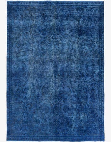 7' x 10' Hand Knotted Ultra Vintage Persian Wool Rug