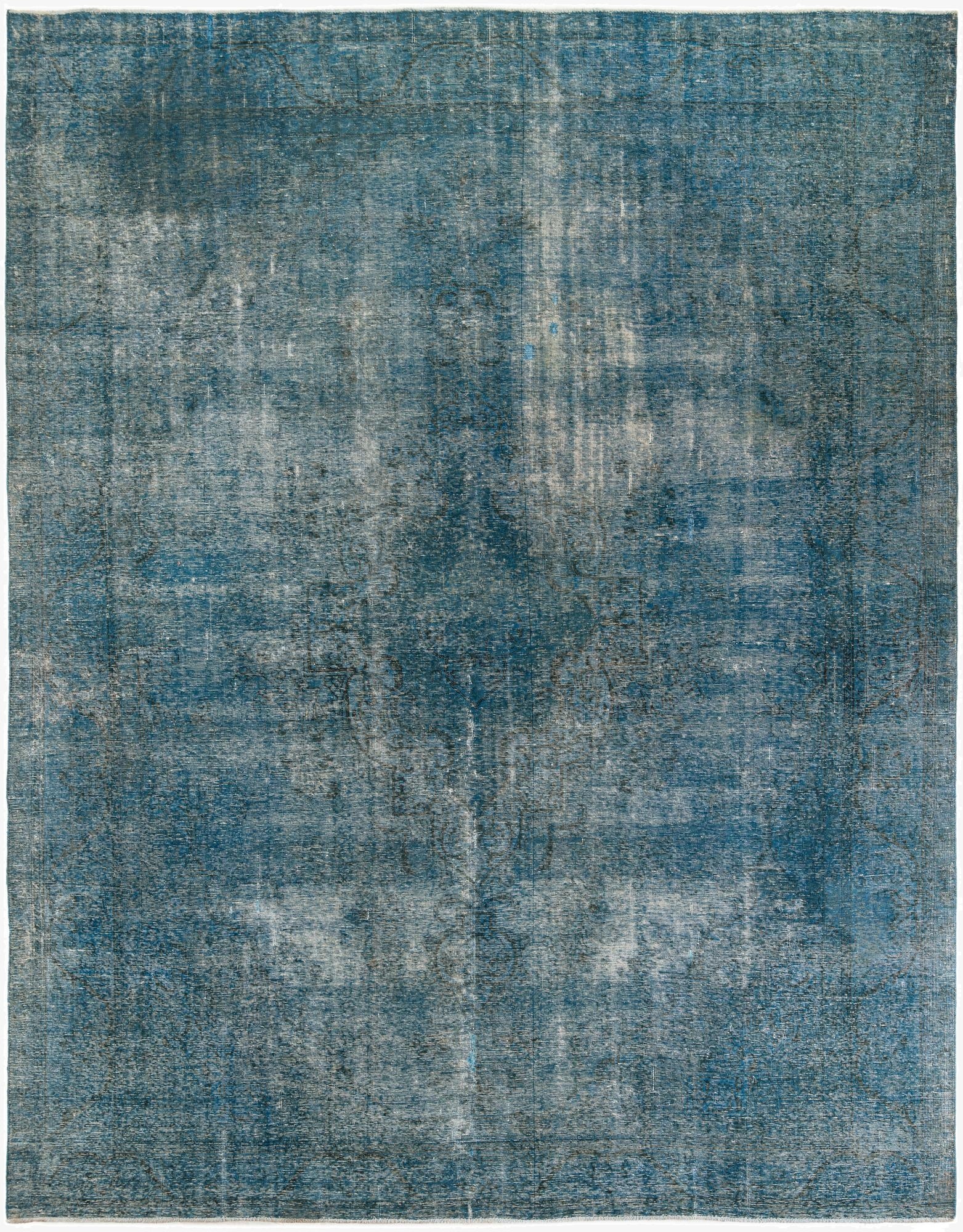 10' x 12' 8  Hand Knotted Ultra Vintage Persian Wool Rug