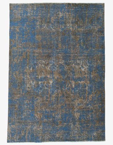 7' 5 x 10' Hand Knotted Ultra Vintage Persian Wool Rug