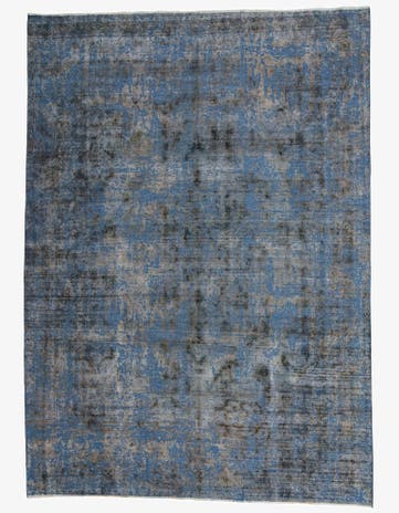 8' 9 x 12' 3 Hand Knotted Ultra Vintage Persian Wool Rug