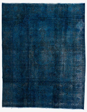 9' 9 x 12' 6 Hand Knotted Ultra Vintage Persian Wool Rug