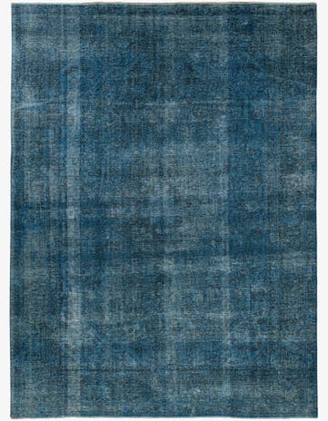 9' 7 x 12' 9 Hand Knotted Ultra Vintage Persian Wool Rug