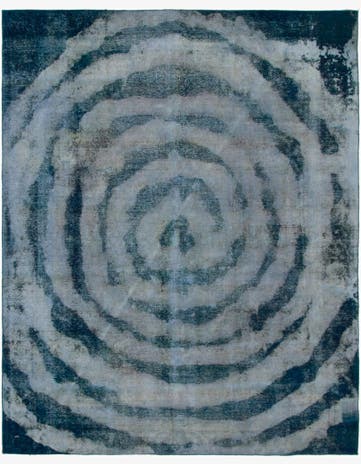 9' 4 x 11' 8 Hand Knotted Ultra Vintage Persian Wool Rug