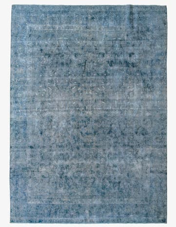 9' 2 x 12' 9 Hand Knotted Ultra Vintage Persian Wool Rug