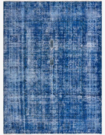 8' 6 x 11' 6 Hand Knotted Ultra Vintage Persian Wool Rug