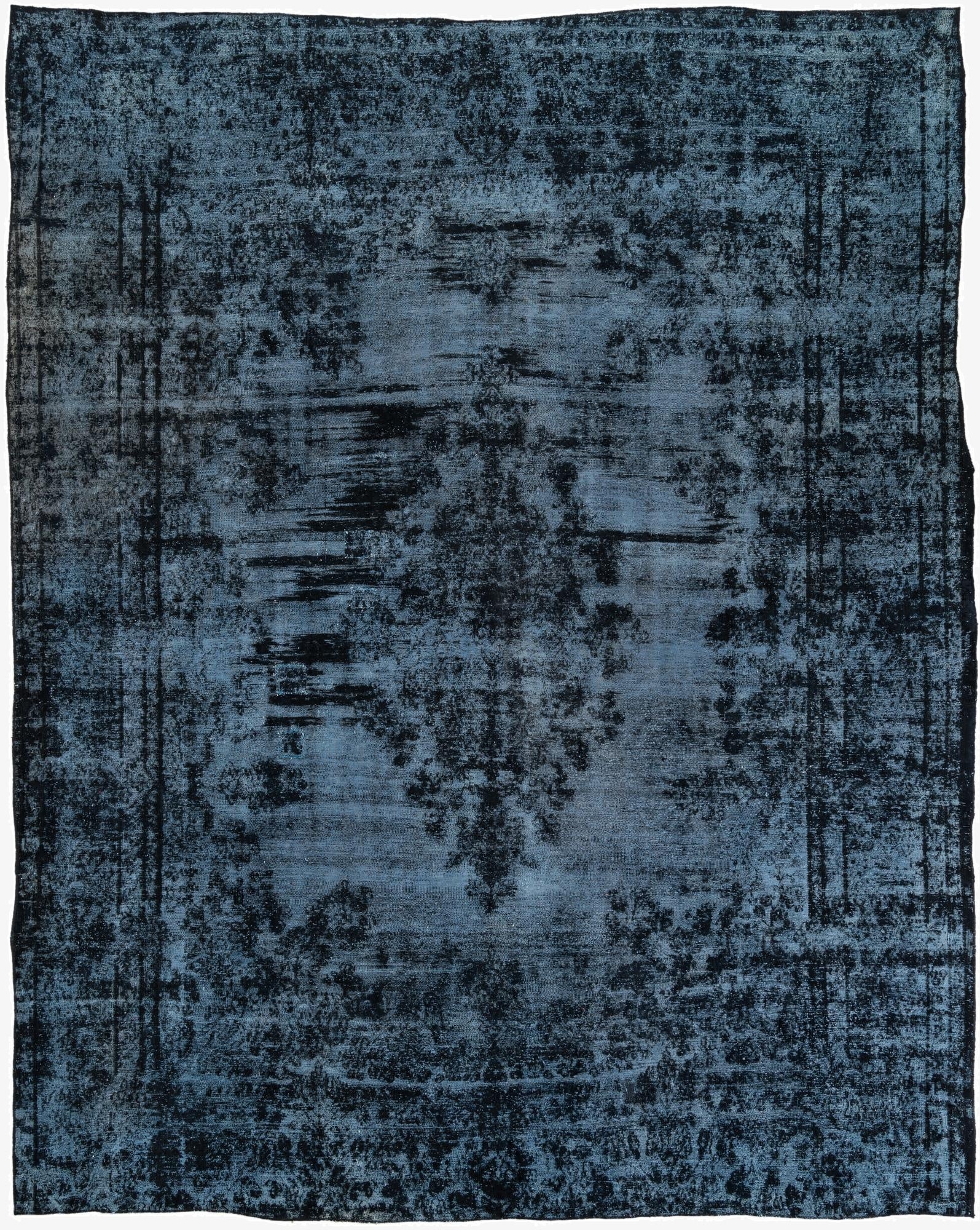 9' x 11' 2  Hand Knotted Ultra Vintage Persian Wool Rug