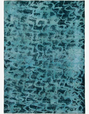 8' 1 x 11' 5 Hand Knotted Ultra Vintage Persian Wool Rug