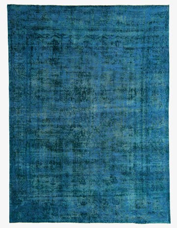 9' 2 x 12' 5 Hand Knotted Ultra Vintage Persian Wool Rug