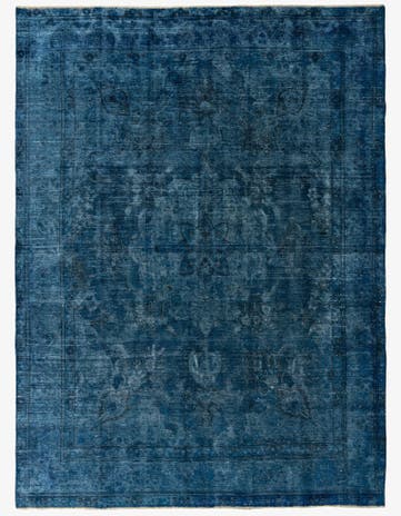 8' 5 x 11' 8 Hand Knotted Ultra Vintage Persian Wool Rug