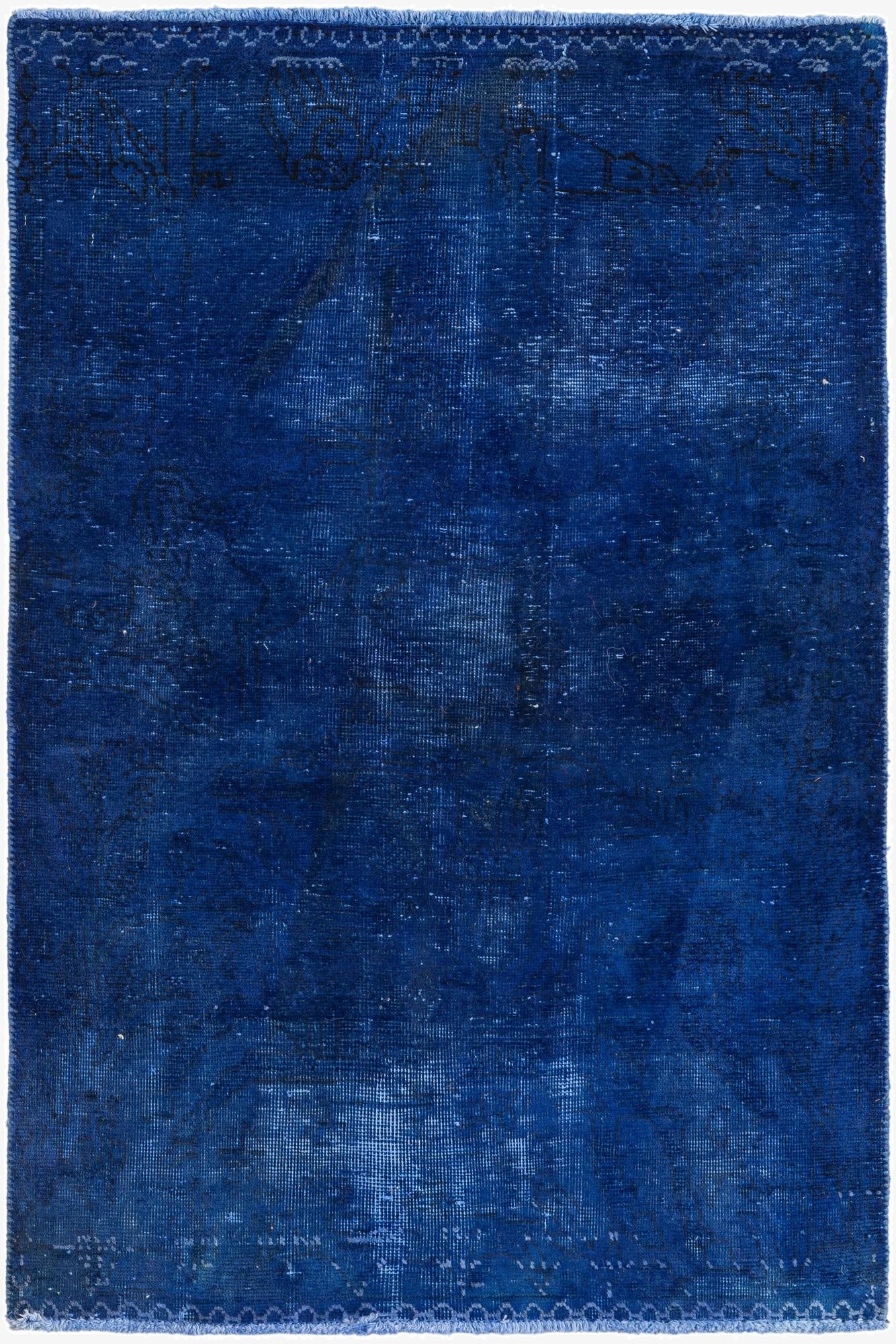 3' x 4' 9  Hand Knotted Ultra Vintage Persian Wool Rug