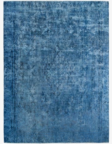 9' x 12' 1 Hand Knotted Ultra Vintage Persian Wool Rug